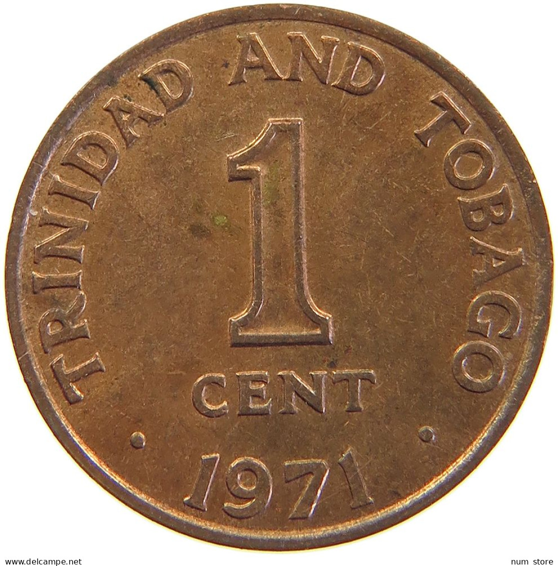 TRINIDAD AND TOBAGO CENT 1971 #s105 0413 - Trinidad & Tobago
