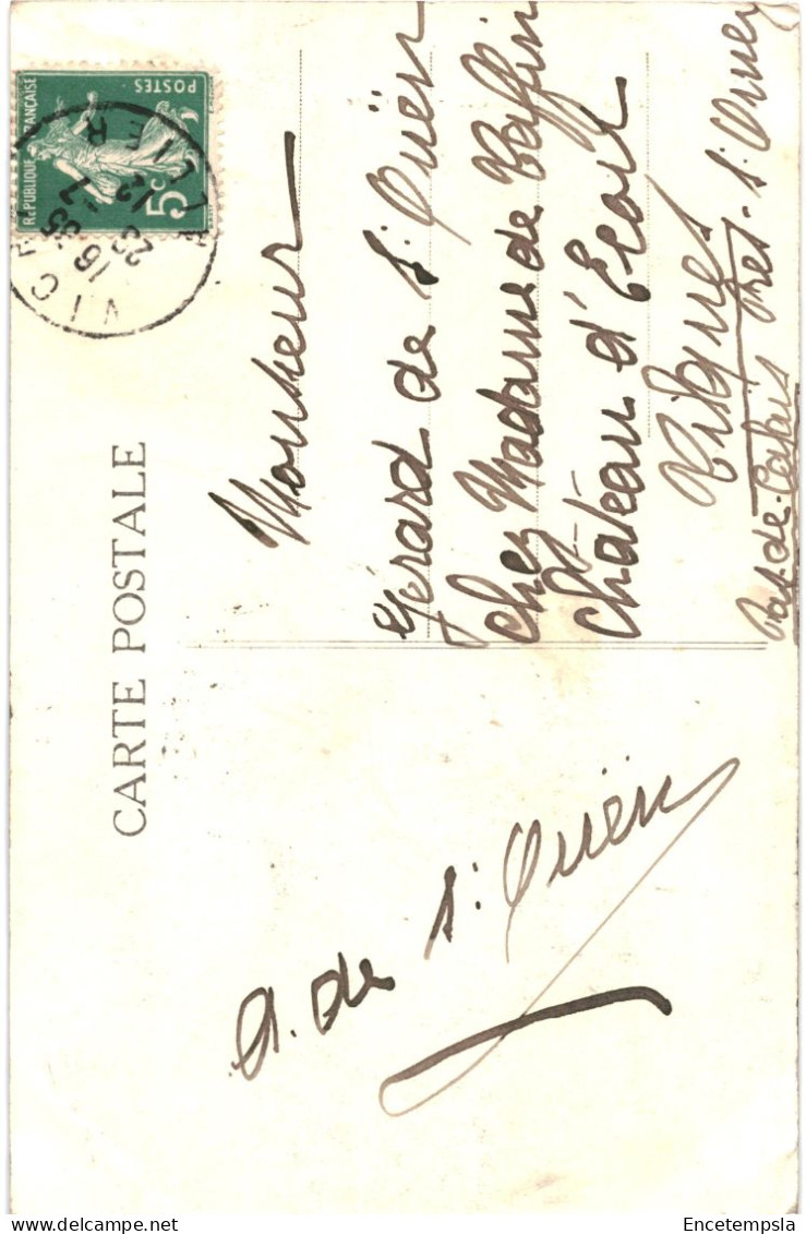 CPA Carte Postale France Vichy Environs Les Malavaux La Gare 1912 VM80725 - Vichy