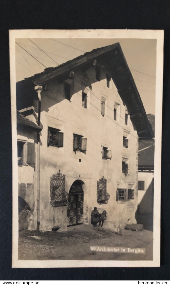 Bergün - Architektur In Bergün - Grisons - Bergün/Bravuogn