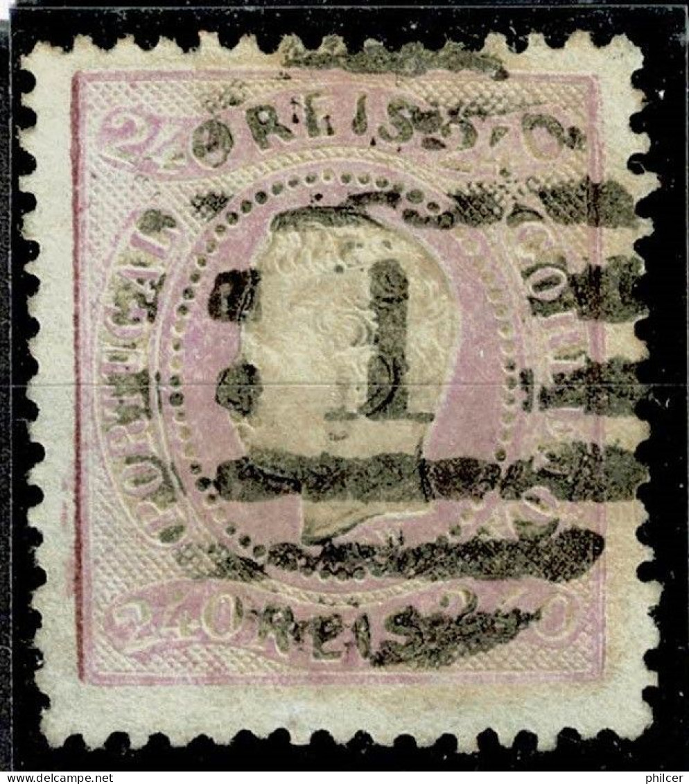 Portugal, 1867/70, # 35, Used - Oblitérés