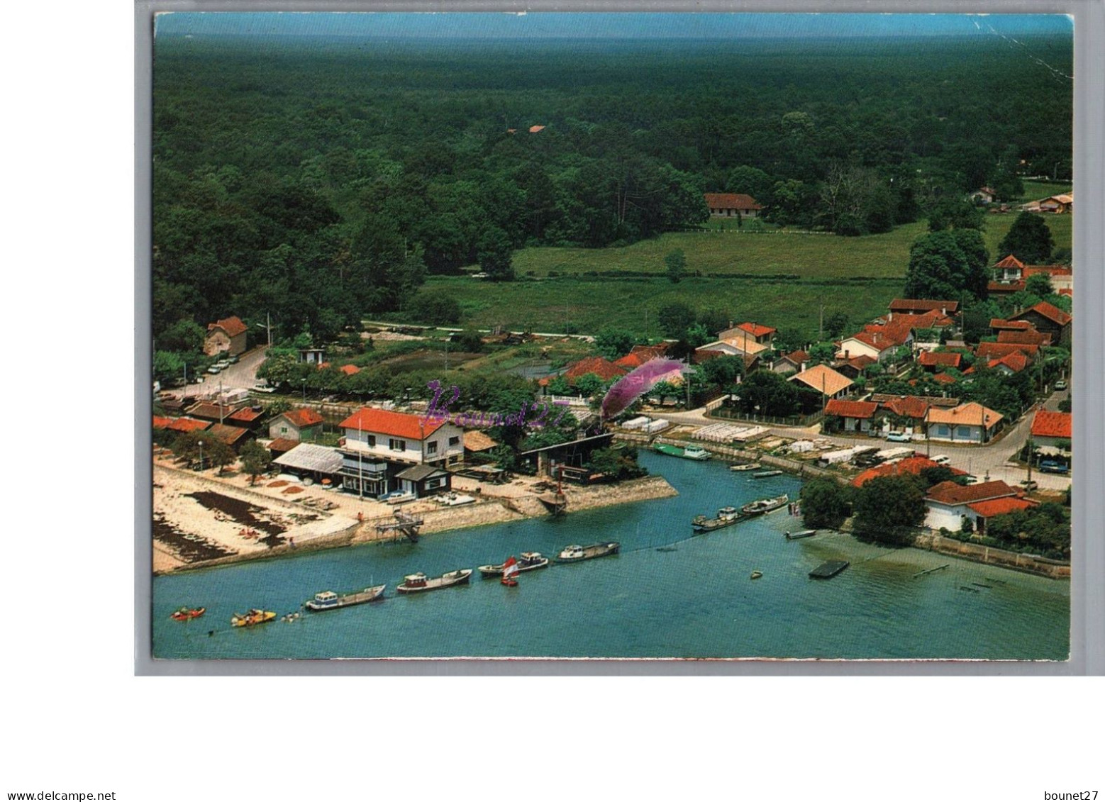 LE BASSIN D'ARCACHON 33 - 270 Bis Vue Générale TAUSSAT 1986 Bateau - Arcachon