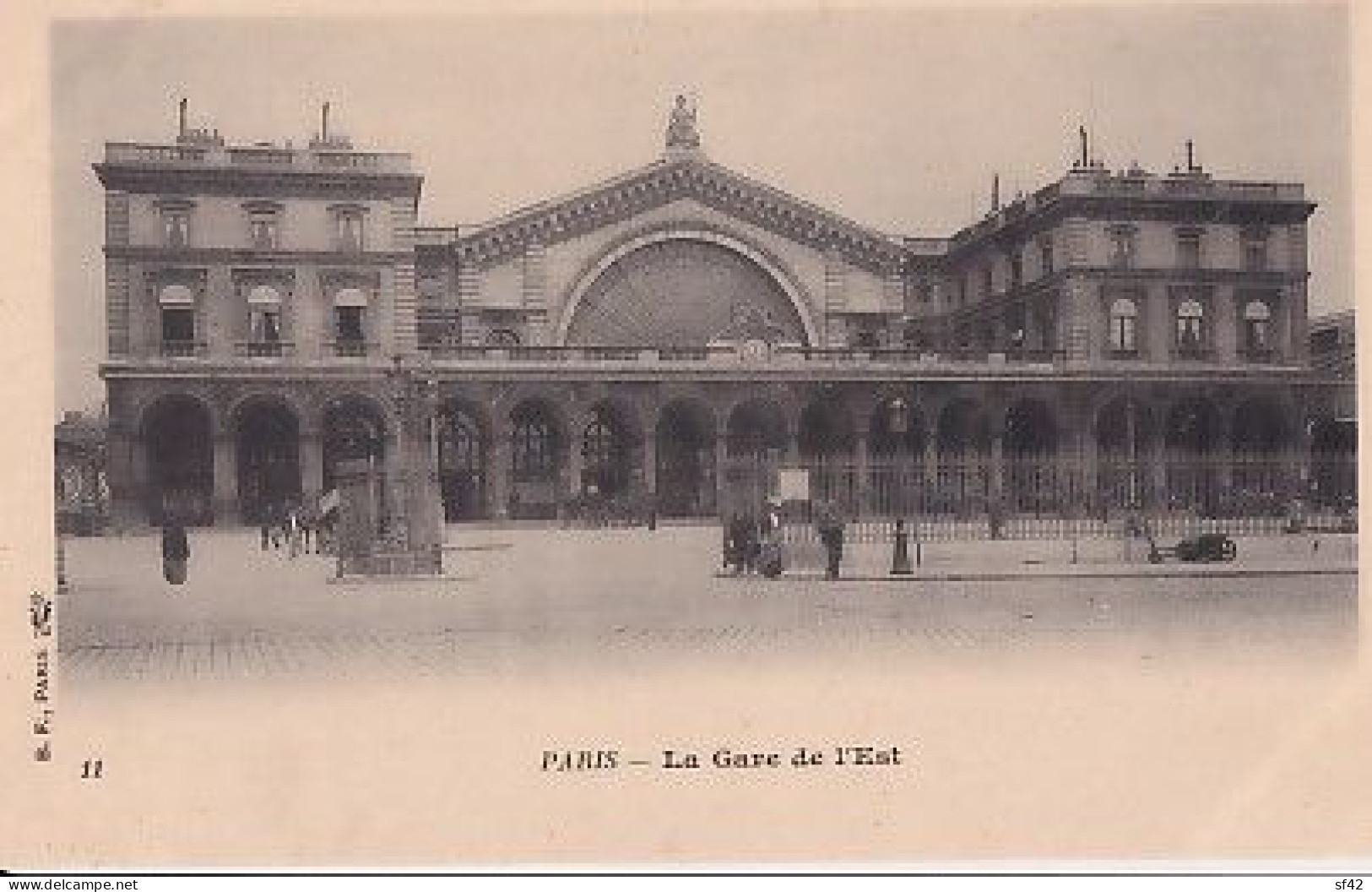 PARIS           GARE  DE  L EST            PRECURSEUR - Public Transport (surface)