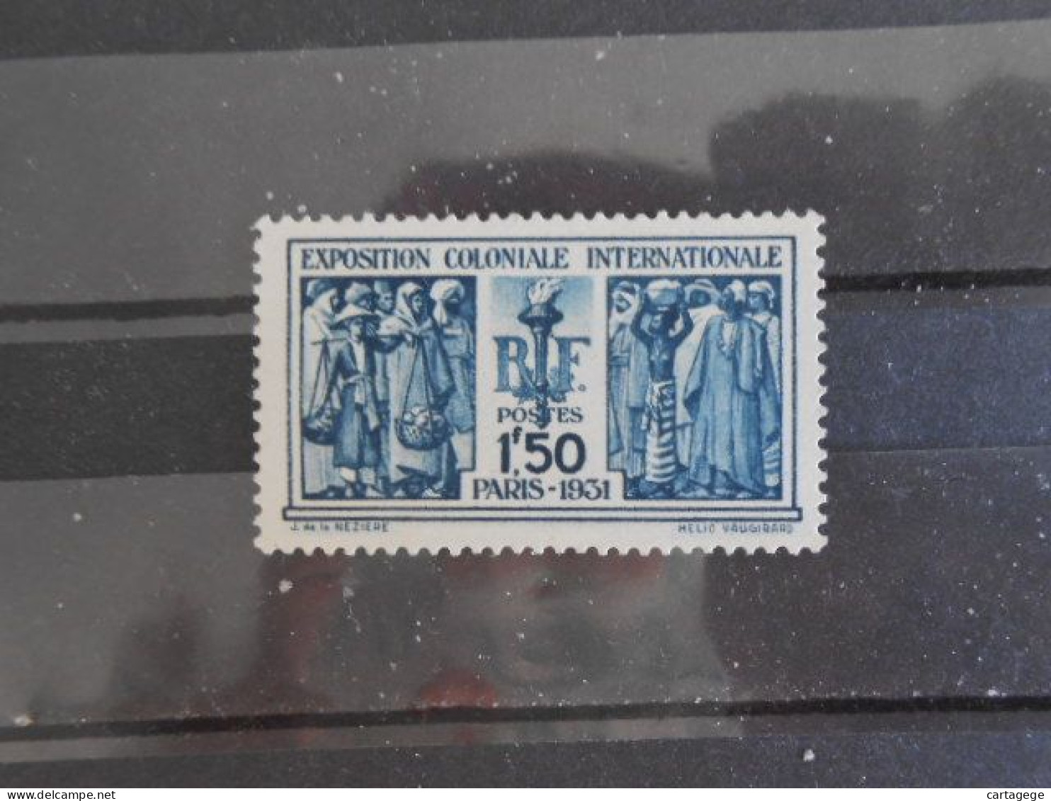 FRANCE YT 274 EXPOSITION COLONIALE 1f50 Les Races** - Unused Stamps