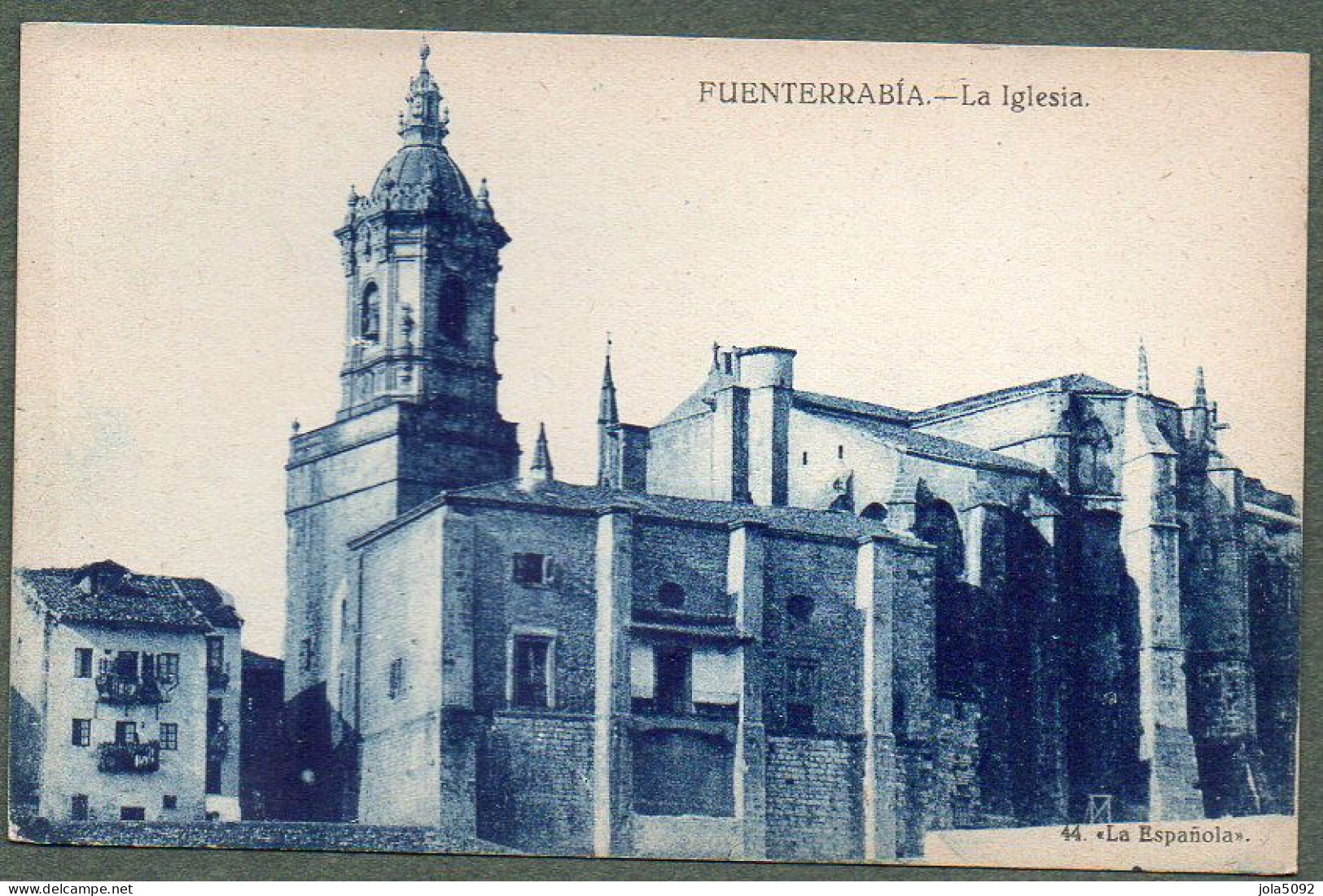 ESPAGNE - FUENTERRABIA - La Iglesia - Andere & Zonder Classificatie