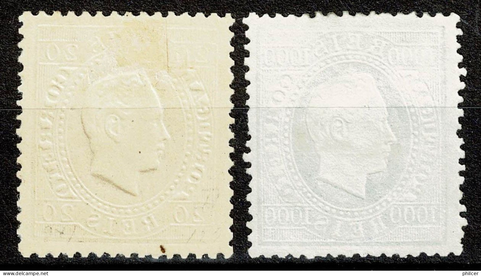 Portugal, 1884, # 66/7, MH - Neufs