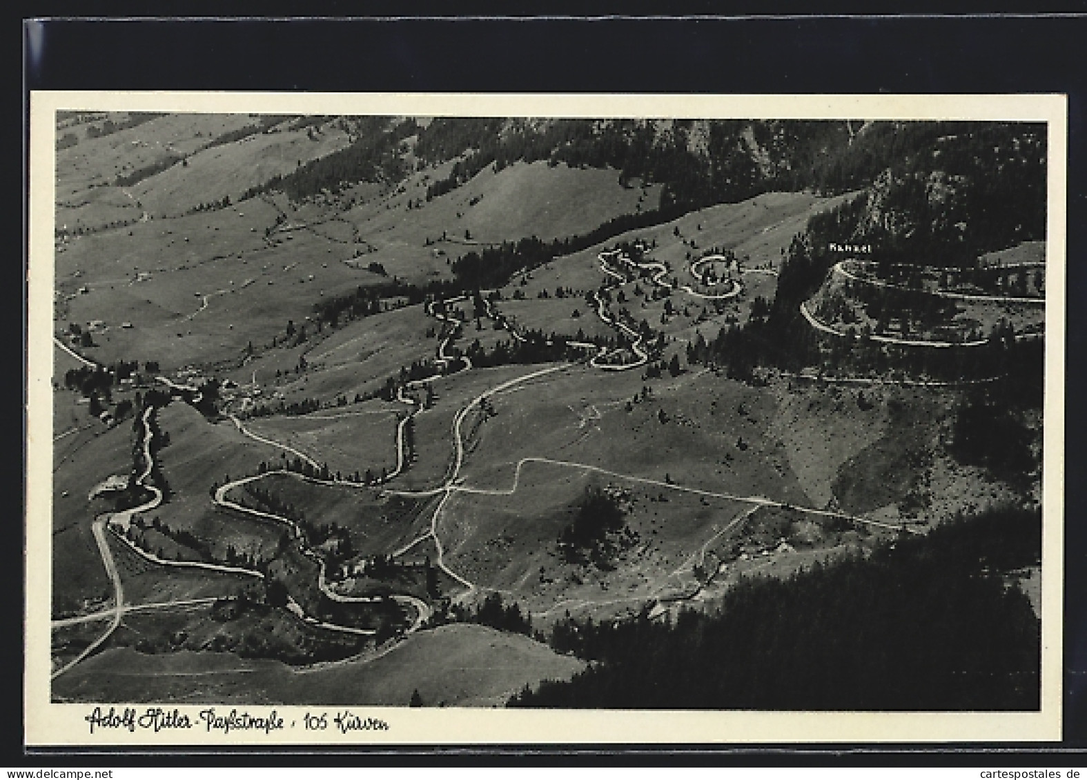 AK Oberjoch, Die Passstrasse Aus Der Vogelschau  - Sonstige & Ohne Zuordnung