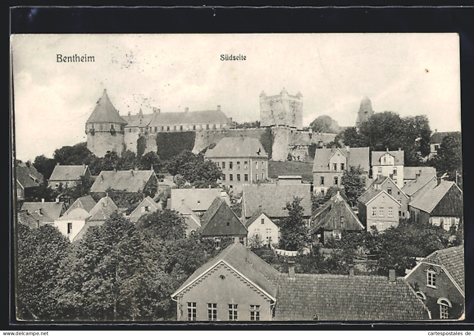 AK Bad Bentheim, Ortsansicht Von Der Südseite  - Bentheim