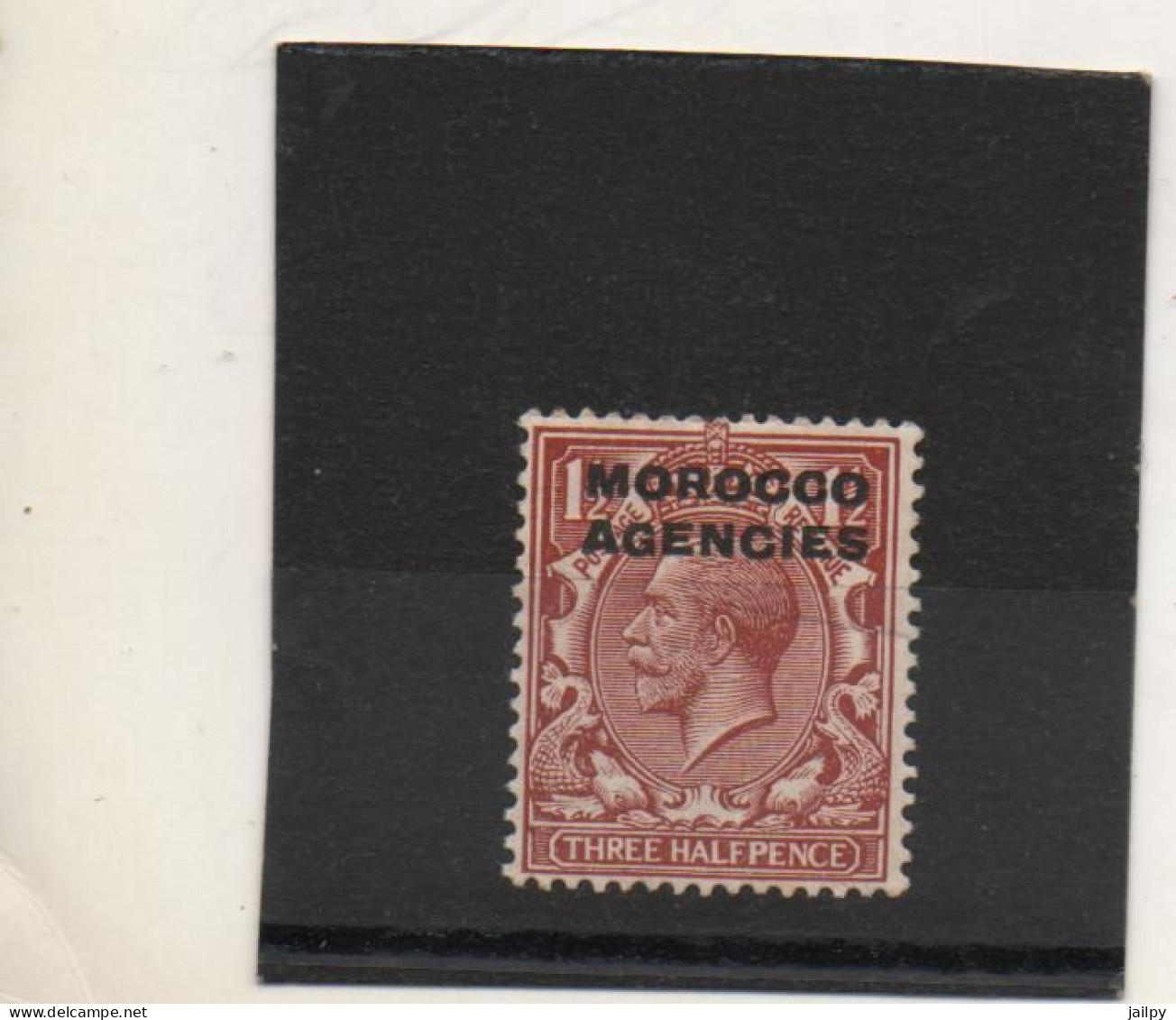 GRANDE-BRETAGNE MAROC  3,5 Pence   Y&T :10    Neuf Avec Charnière - Uffici In Marocco / Tangeri (…-1958)