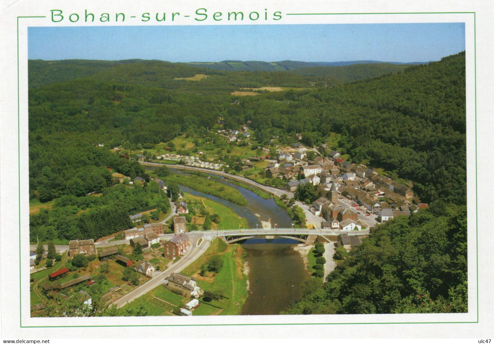 - BOHAN-SUR-SEMOIS (Belgique) - Bonjour De ... BOHAN-SUR-SEMOIS. - Scan Verso - - Vresse-sur-Semois