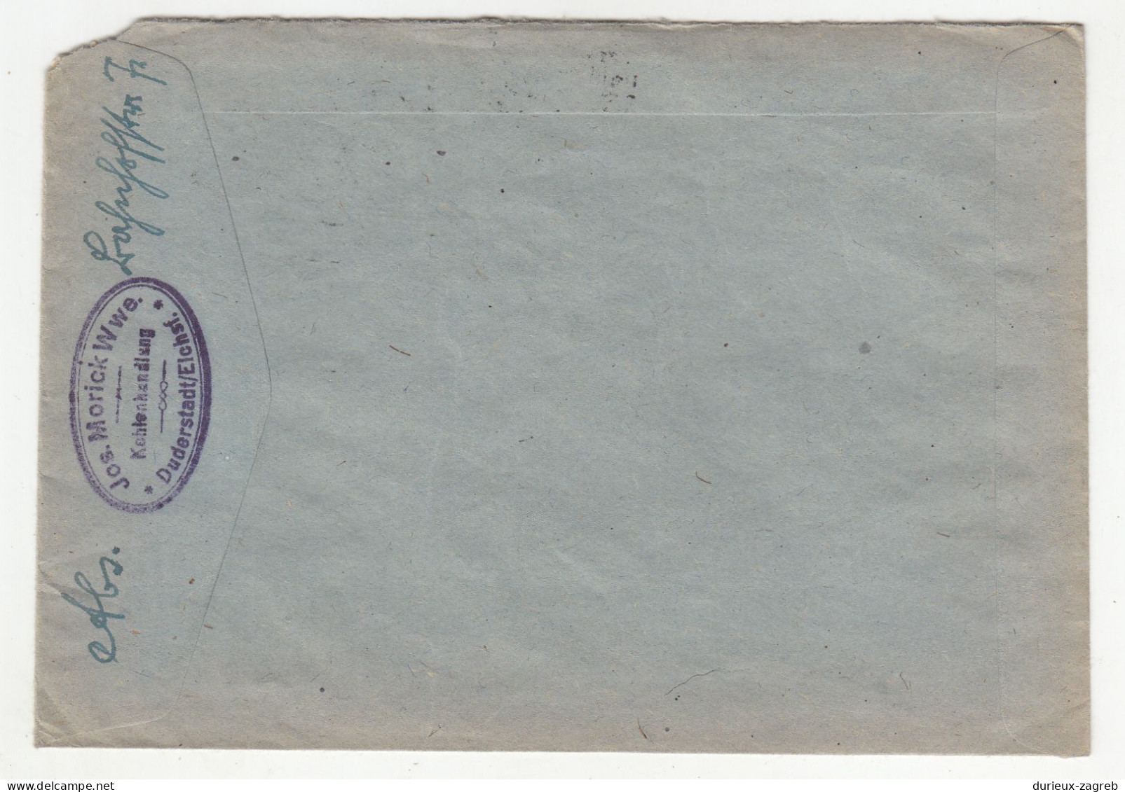 Germany Letter Cover Posted 1950 Duderstadt B240510 - Covers & Documents