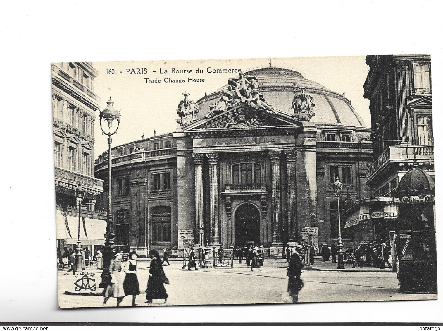 CPA  PARIS, 1er BOURSE DU COMMERCE - Paris (01)