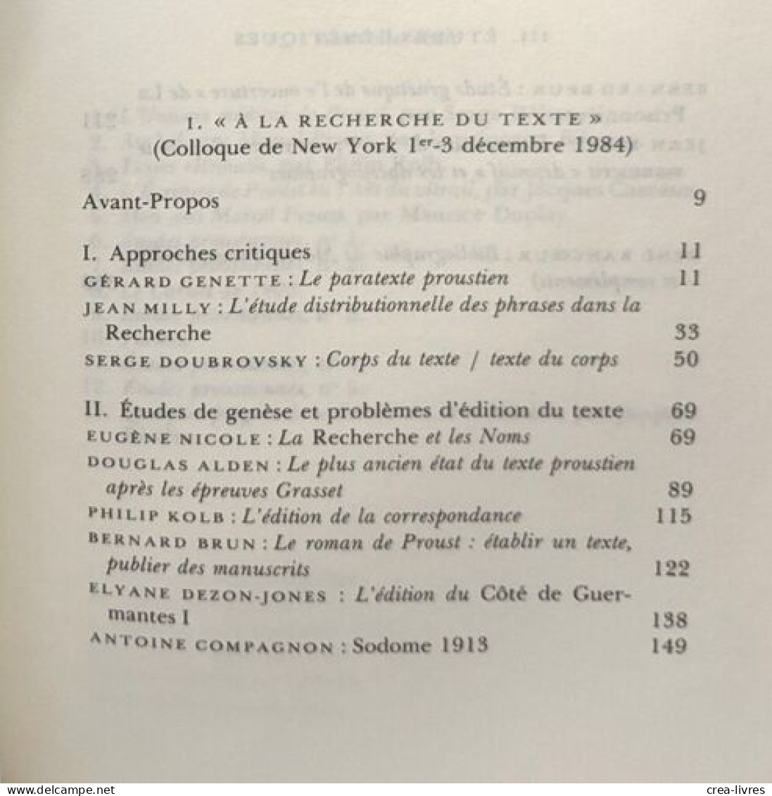 14 Études Proustiennes VI / Cahiers Marcel Proust - Autres & Non Classés