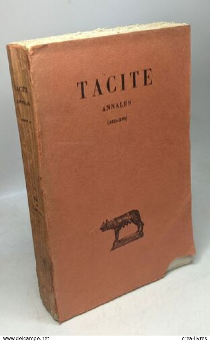 Tacite Annales Livres XIII-XVI - Autres & Non Classés