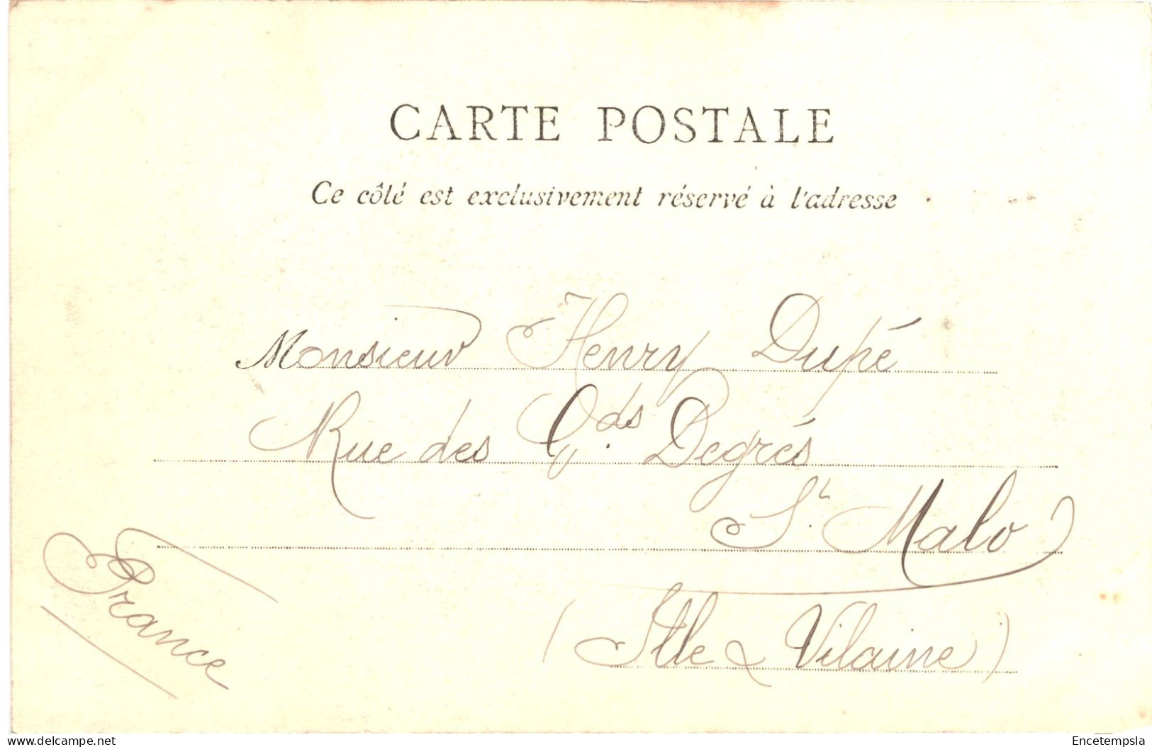 CPA Carte Postale Sénégal Dakar Une Rue 1904VM80732ok - Sénégal