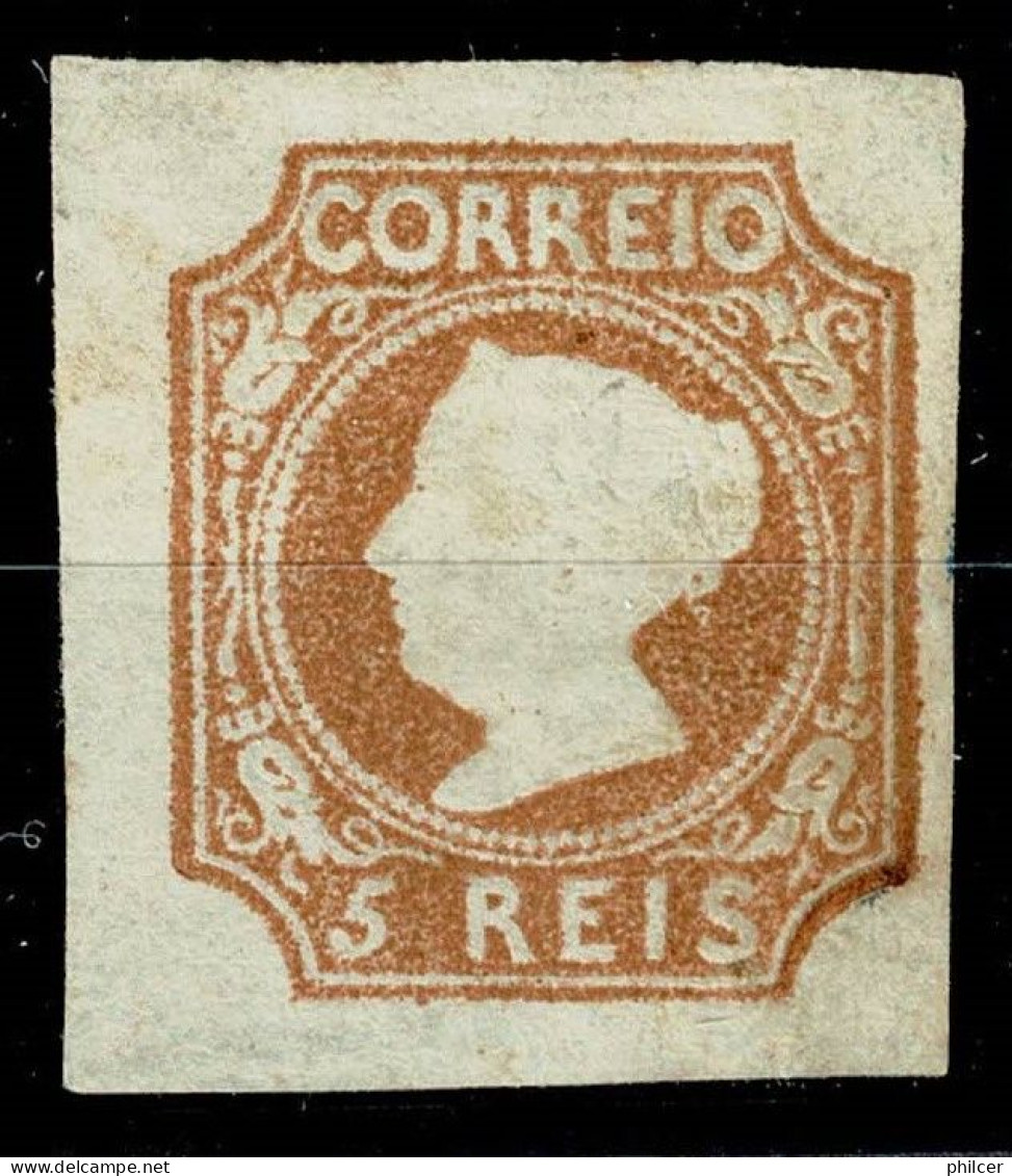 Portugal, 1853, # 1 - I, Com Certificado, MNG - Gebruikt