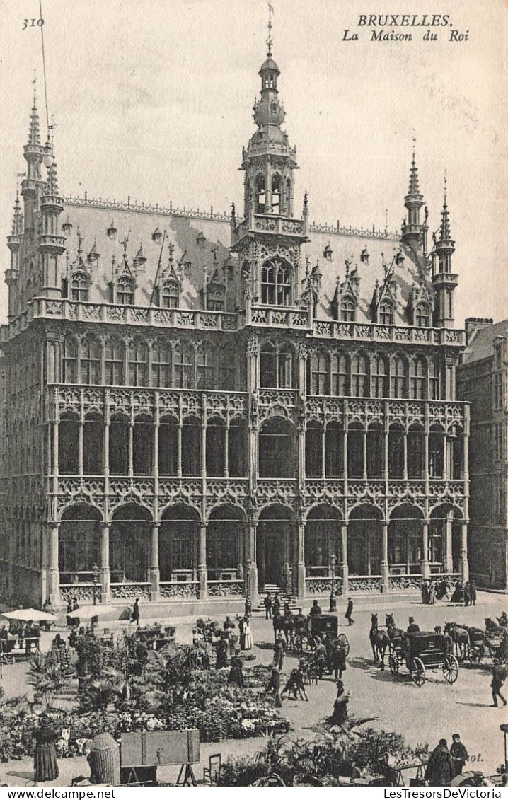 BELGIQUE - Bruxelles - Vue Générale De La Maison Du Roi - Animé - Carte Postale Ancienne - Sonstige & Ohne Zuordnung