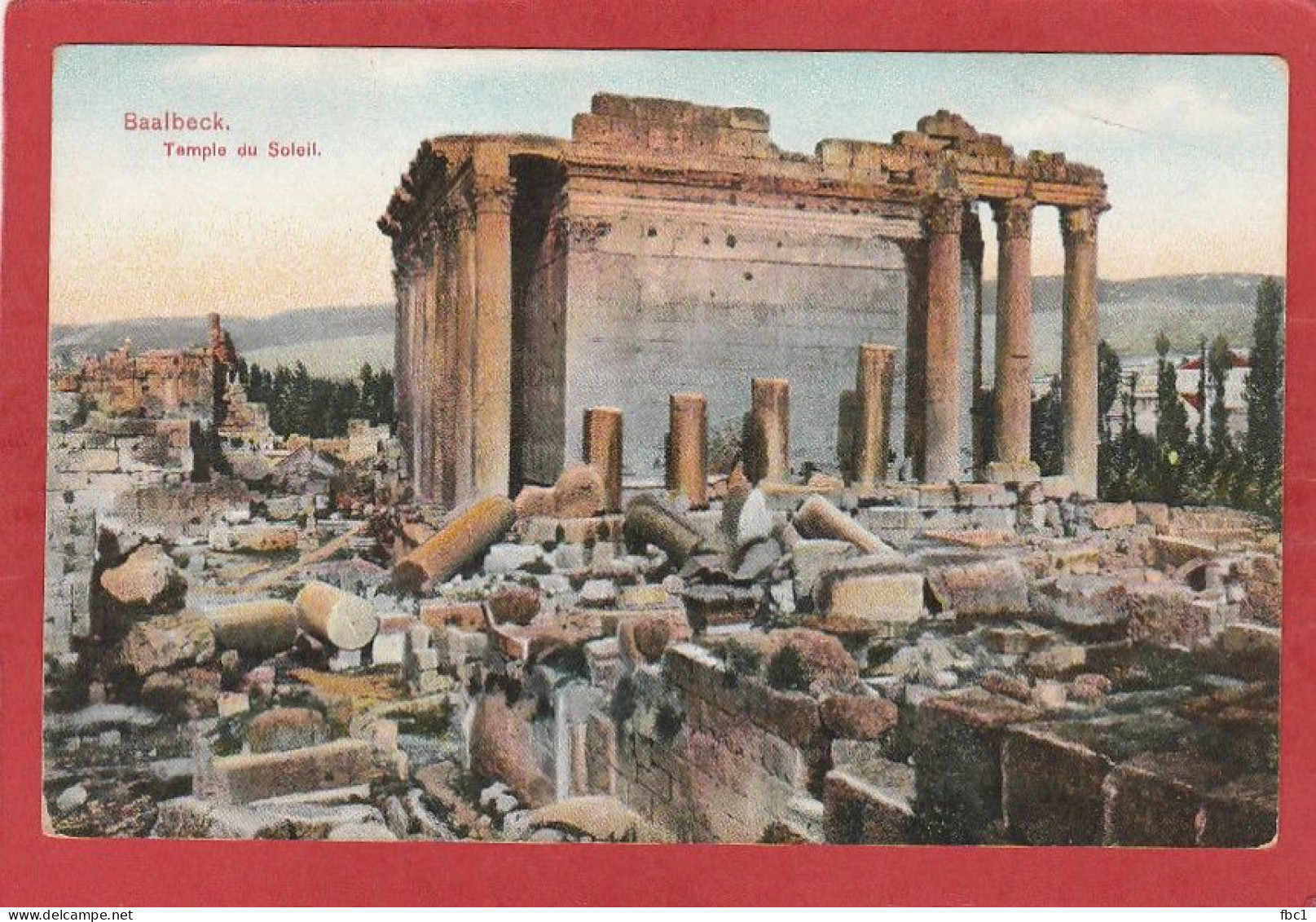 Liban - Baalbeck -Temple Du Soleil - Libanon