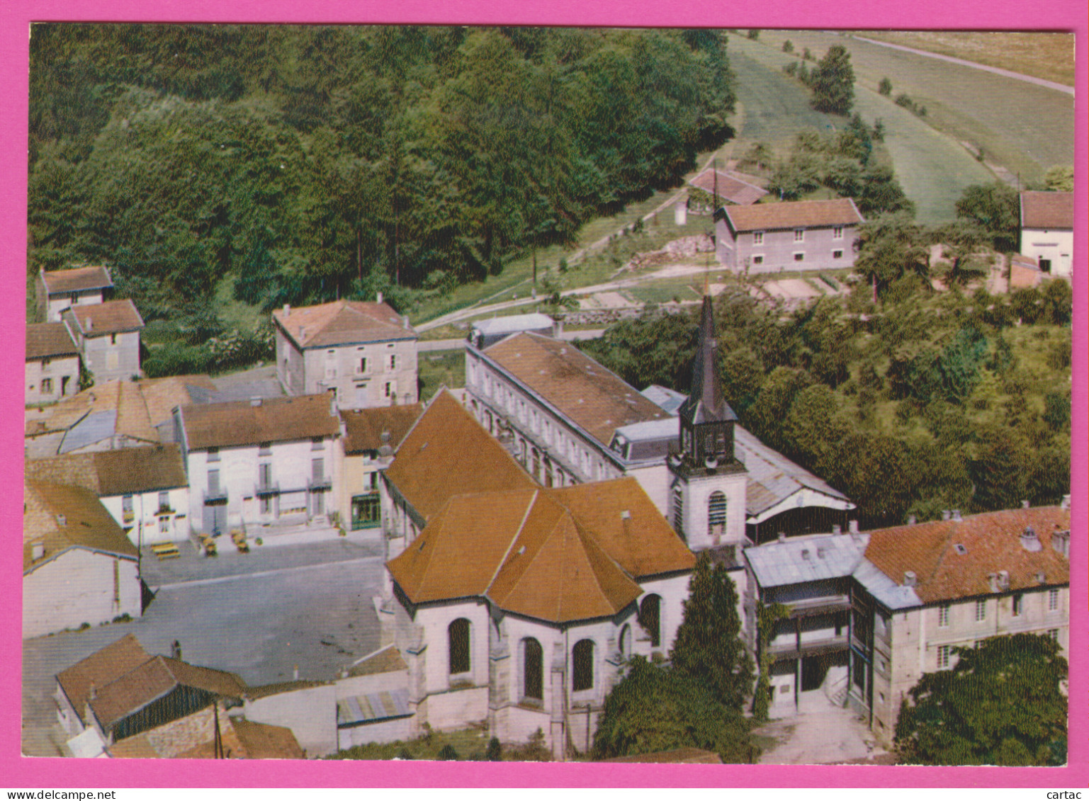 D55 - BENOITE VAUX - "PÉLERINAGE" - VUE AÉRIENNE - "LE VALLON BÉNI" - CPM Grand Format - Autres & Non Classés