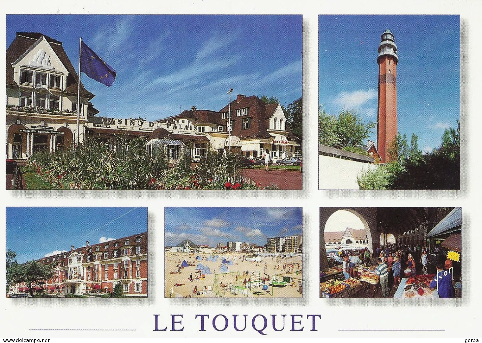 *CPM  - 62 - Le TOUQUET - Multivue - Le Touquet