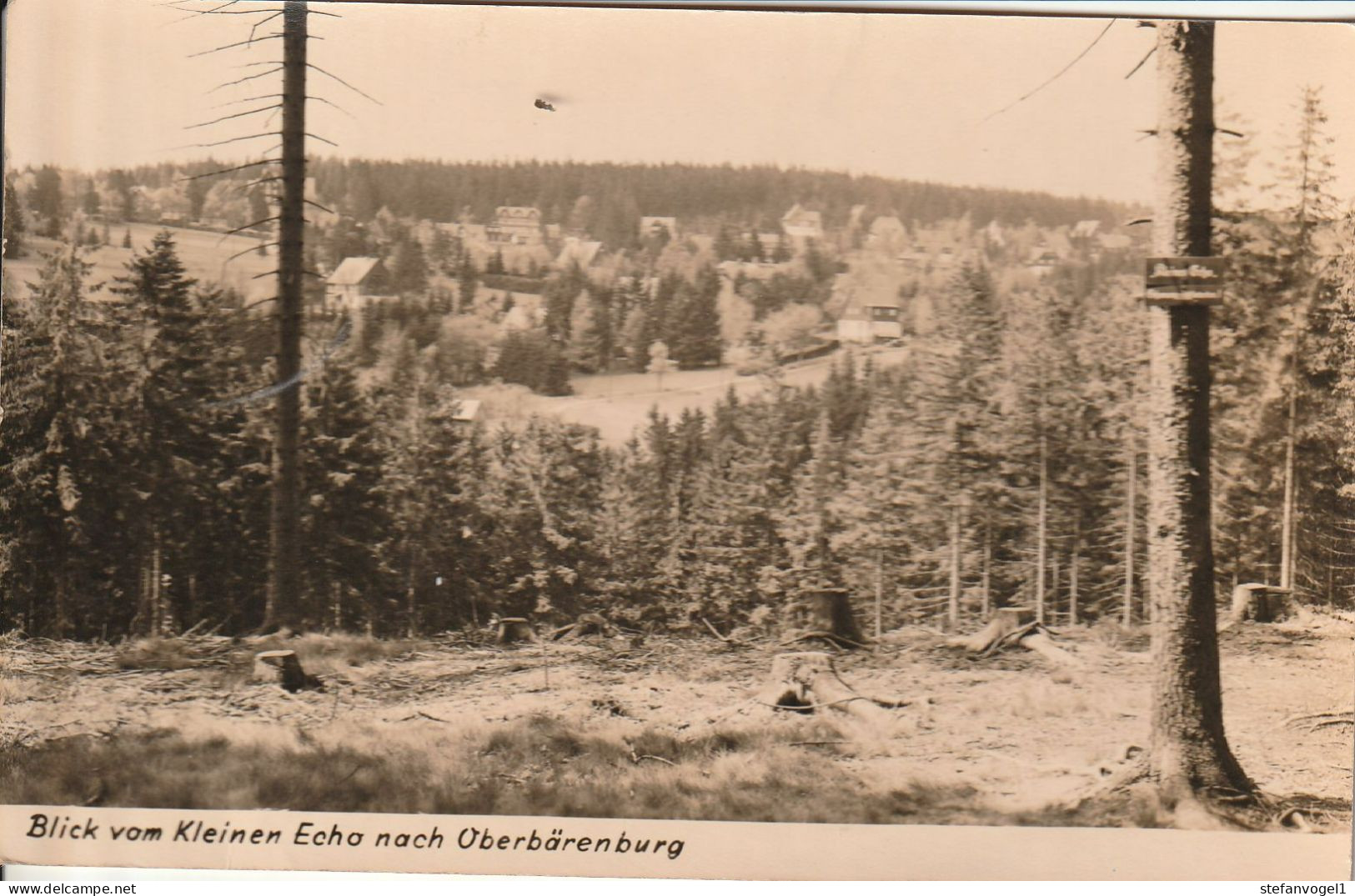 Oberbärenburg  1963 Fernsicht - Other & Unclassified