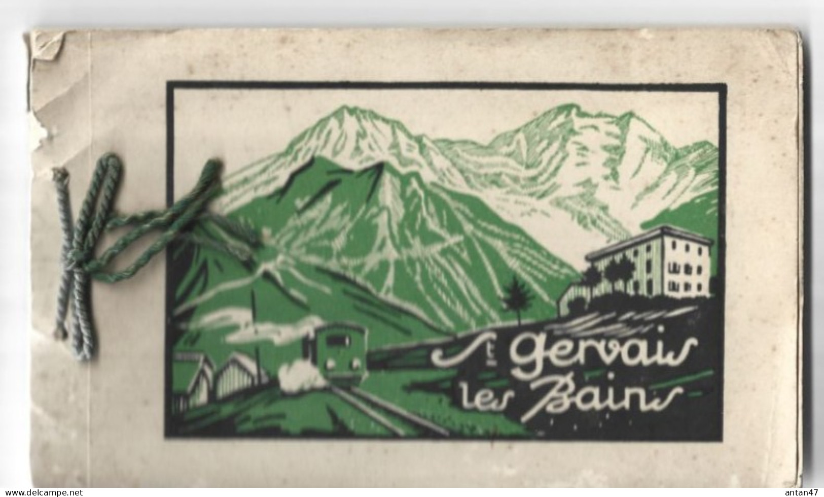 4 Cartes Et 1 Carnet De 12 Vues  / 74 SAINT GERVAIS - Saint-Gervais-les-Bains