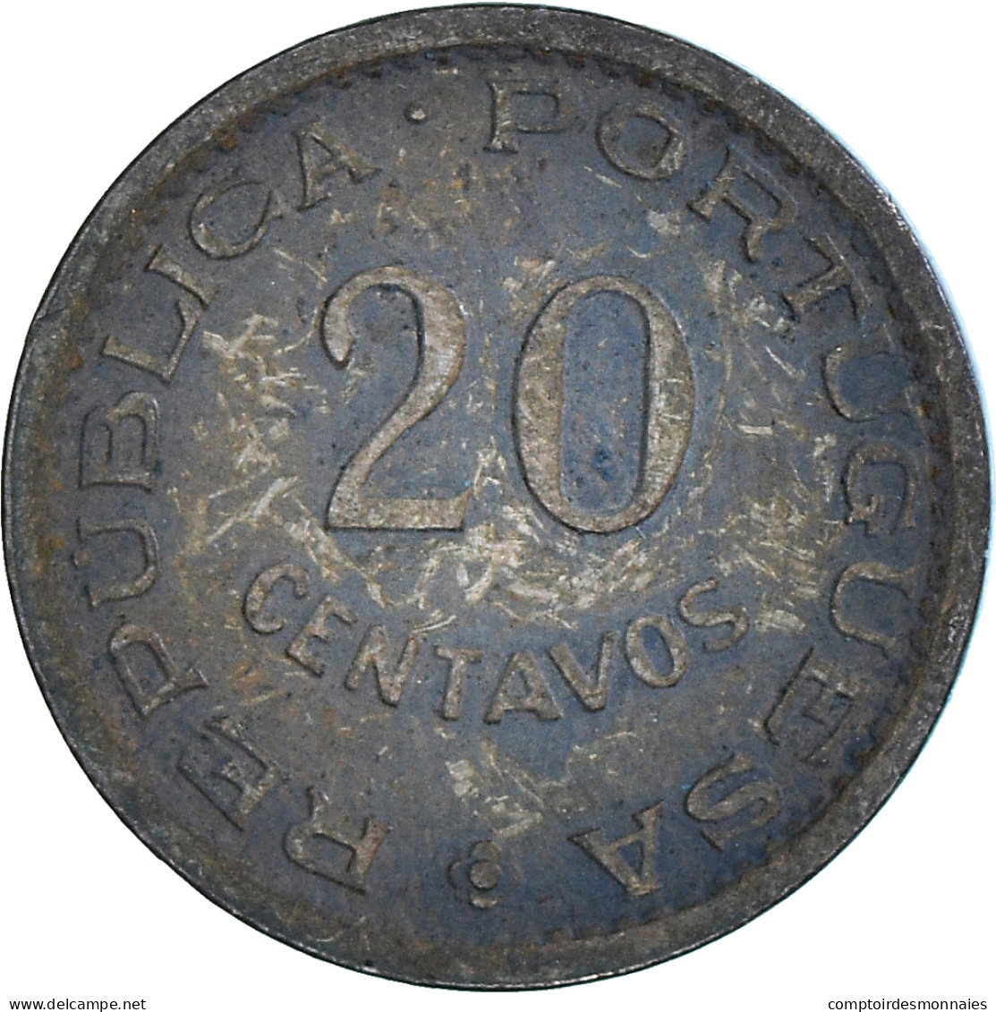 Monnaie, Portugal, 20 Centavos, 1973 - Portugal