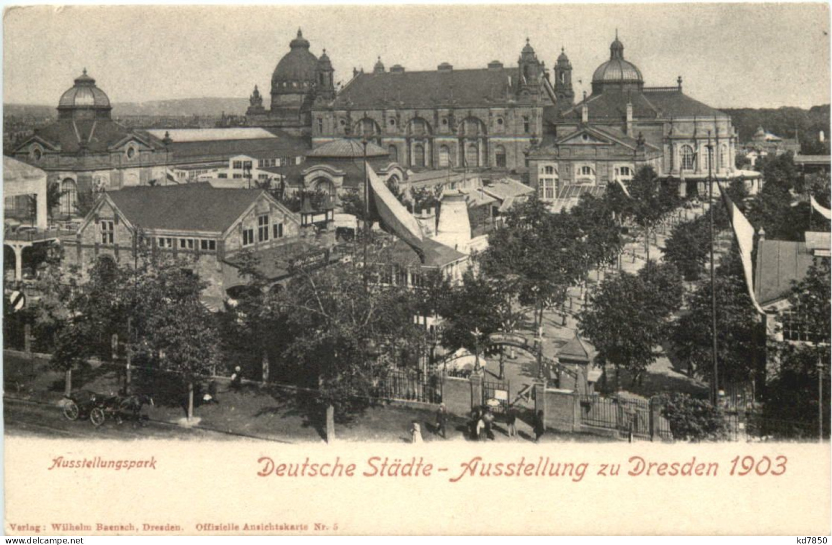 Dresden - Deutsche Städte Ausstellung 1903 - Dresden