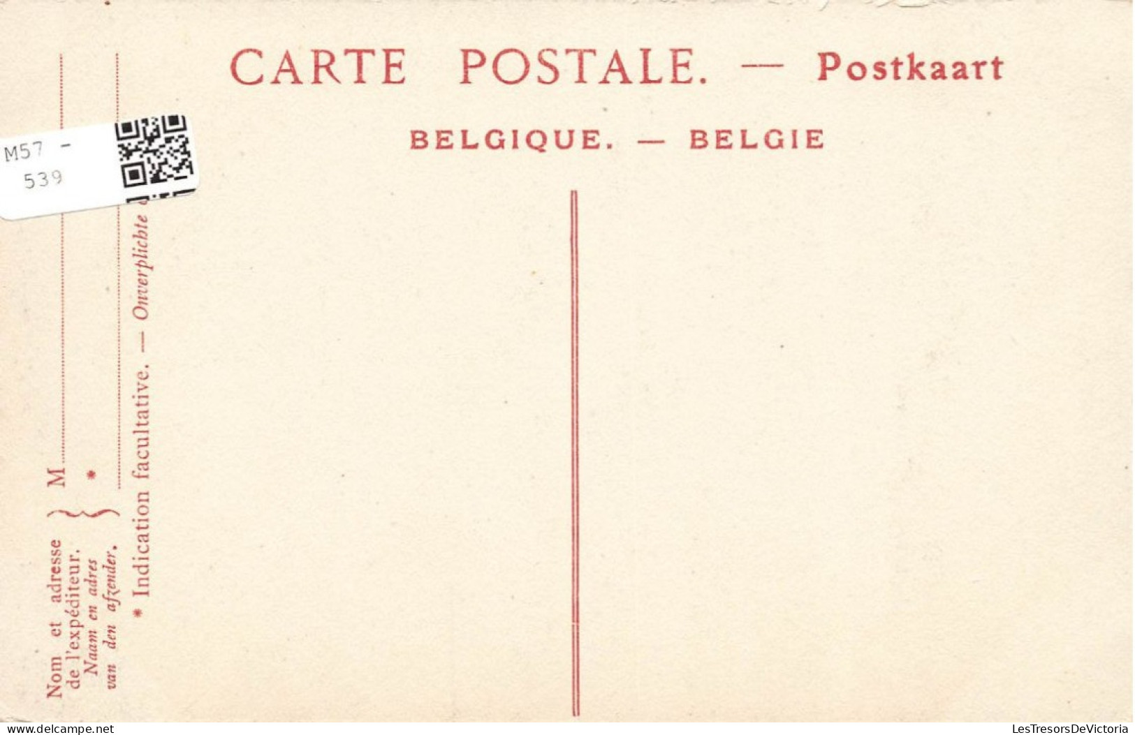 BELGIQUE - Bruxelles - La Chaire De La Cathédrale - Carte Postale Ancienne - Sonstige & Ohne Zuordnung