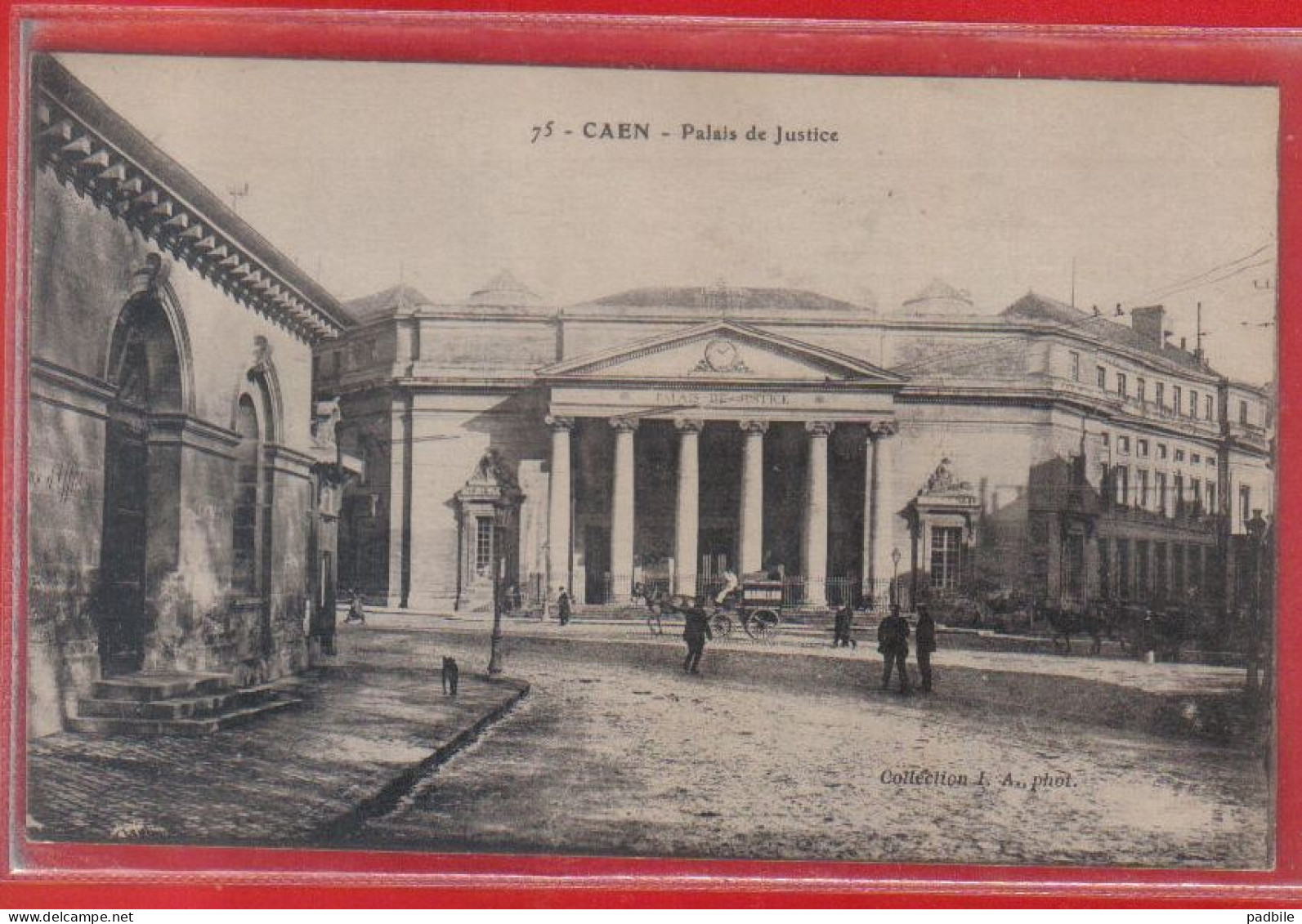 Carte Postale 14. Caen  Palais De Justice  Très Beau Plan - Caen