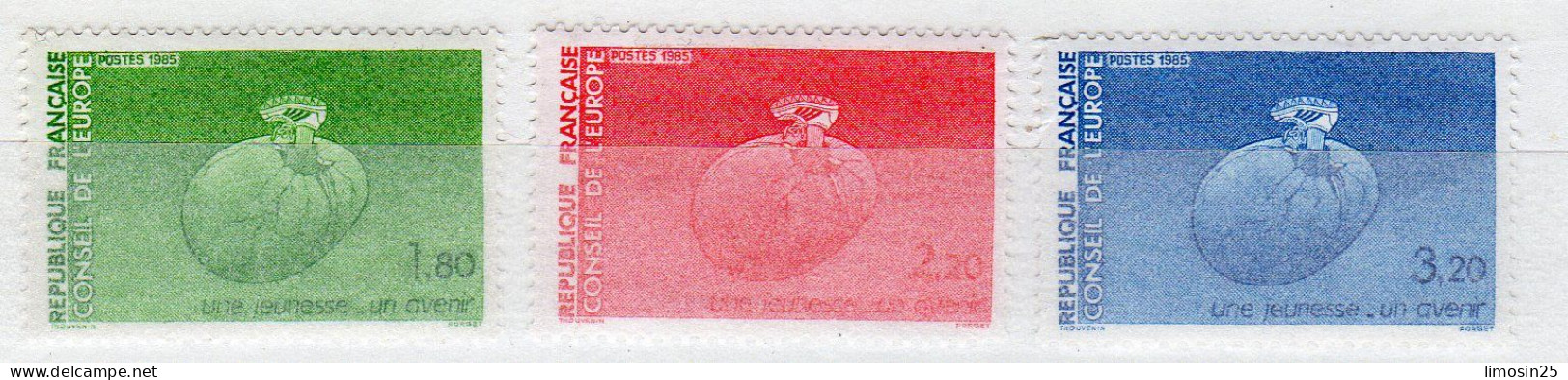 CONSEIL DE L'EUROPE -  Pied Sortant D'un œuf - 1985 - Mint/Hinged