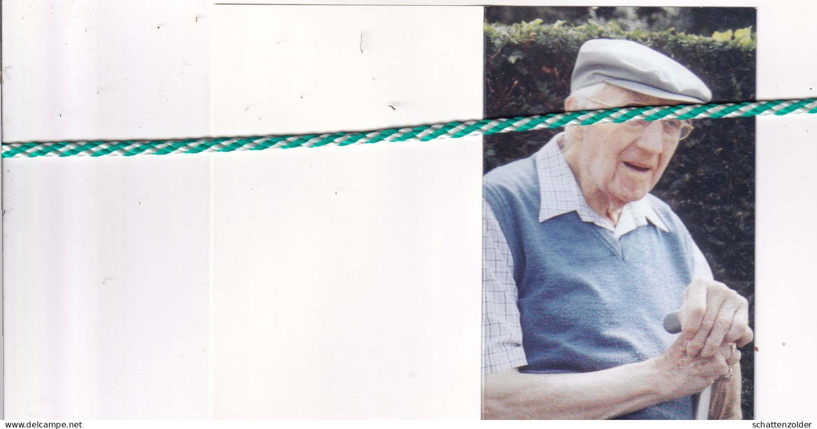 Maurice De Maerschalck-Vanhie, Londerzeel 1920, Bornem 2005. Foto - Obituary Notices