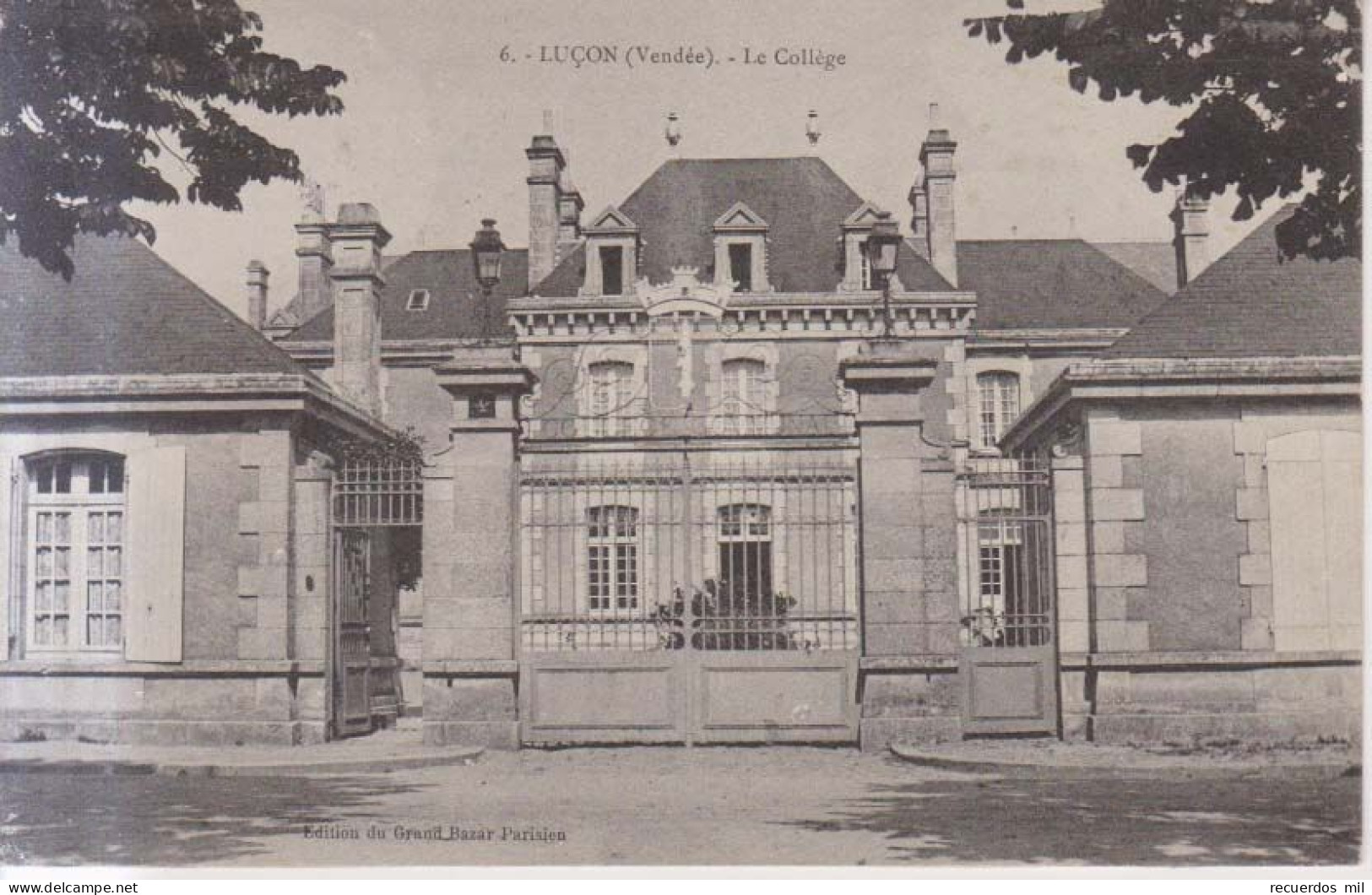 Luçon Le College   1907 - Lucon