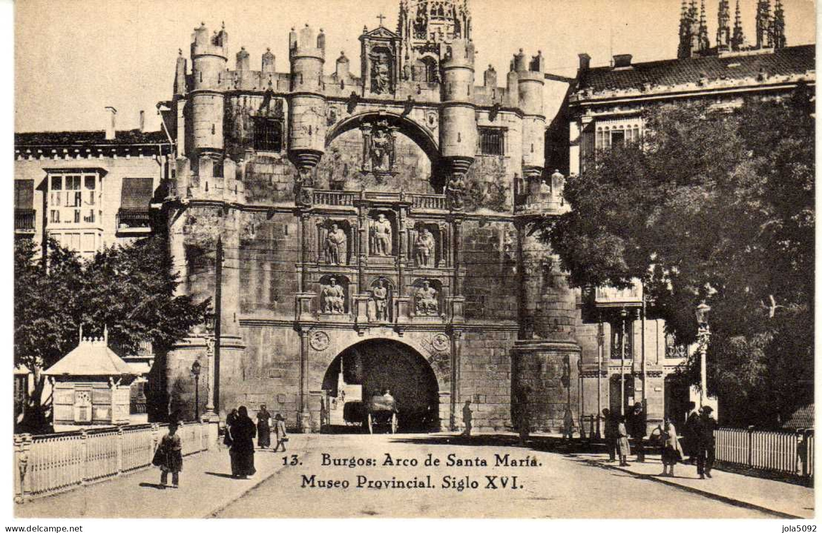 ESPAGNE - BURGOS - Arco De Santa Maria - Burgos