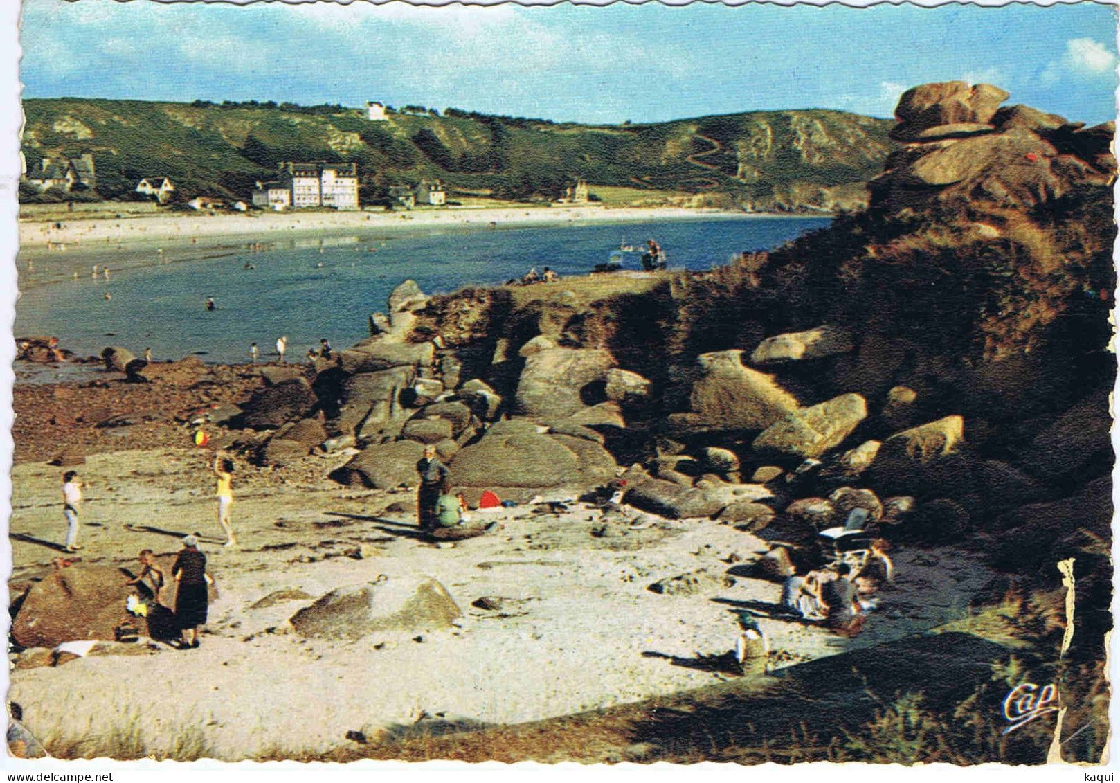 CÔTES D'ARMOR - TREBEURDEN - Les Rochers - La Plage De Tresmeur - CAP N° 1650 - Trébeurden