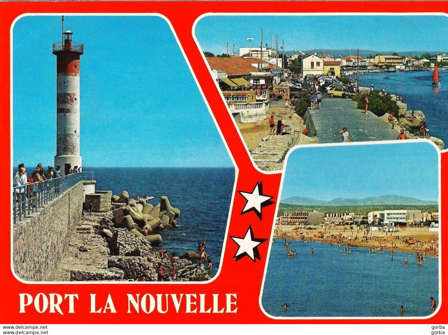 *CPM  - 11 - PORT LA NOUVELLE - Multivue - Port La Nouvelle