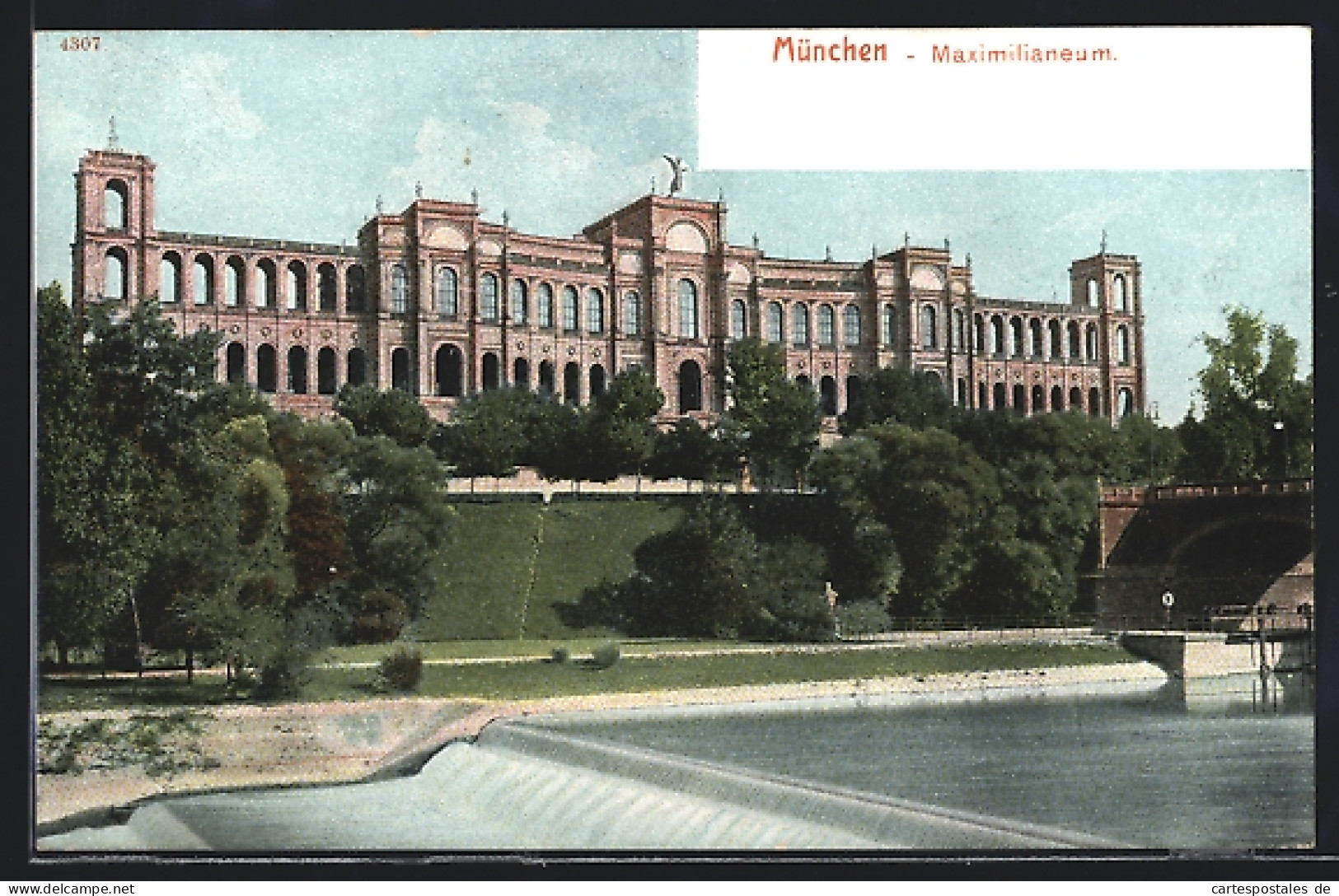 AK München, Blick Aufs Maximilianeum  - Muenchen