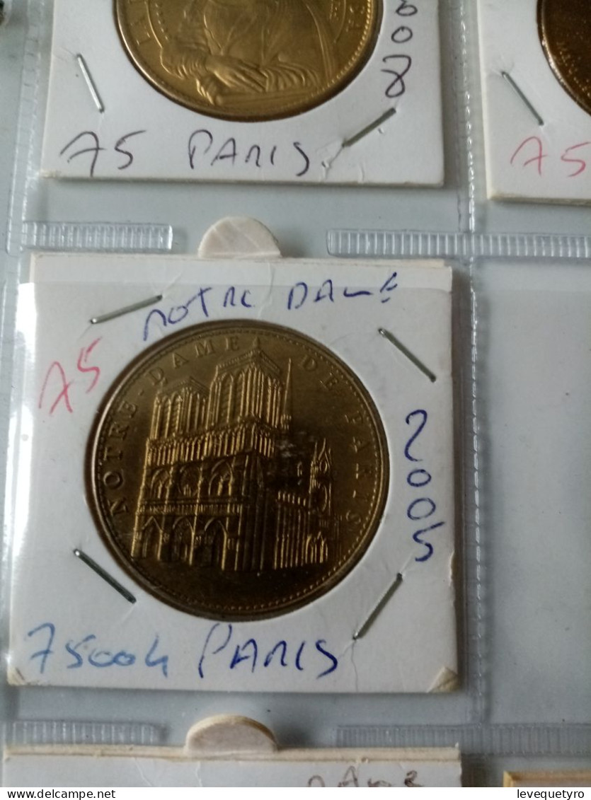 Médaille Touristique Arthus Bertrand AB 75 Paris Notre Dame 2005 - 2005