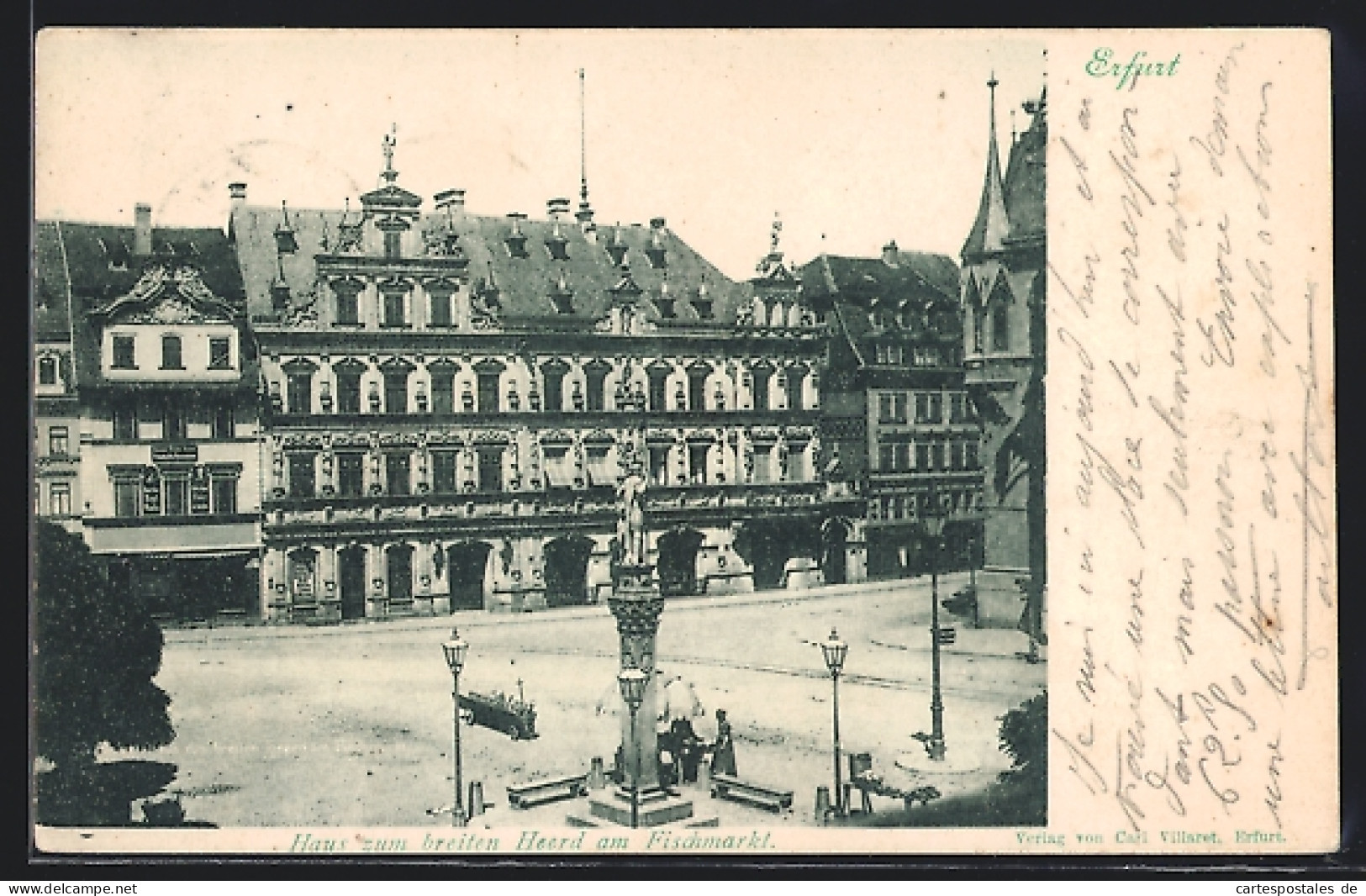 AK Erfurt, Haus Zum Breiten Heerd Am Fischmarkt  - Erfurt