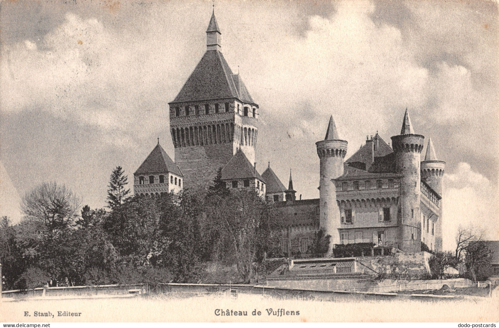 R331749 E. Staub. Chateau De Vufflens. 1913 - Wereld