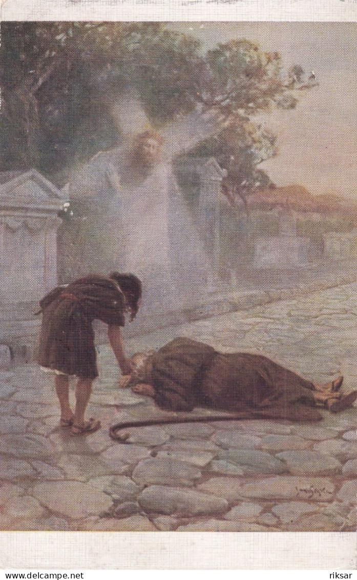 ILLUSTRATEUR(LAPINA) JESUS CHRIST - Malerei & Gemälde