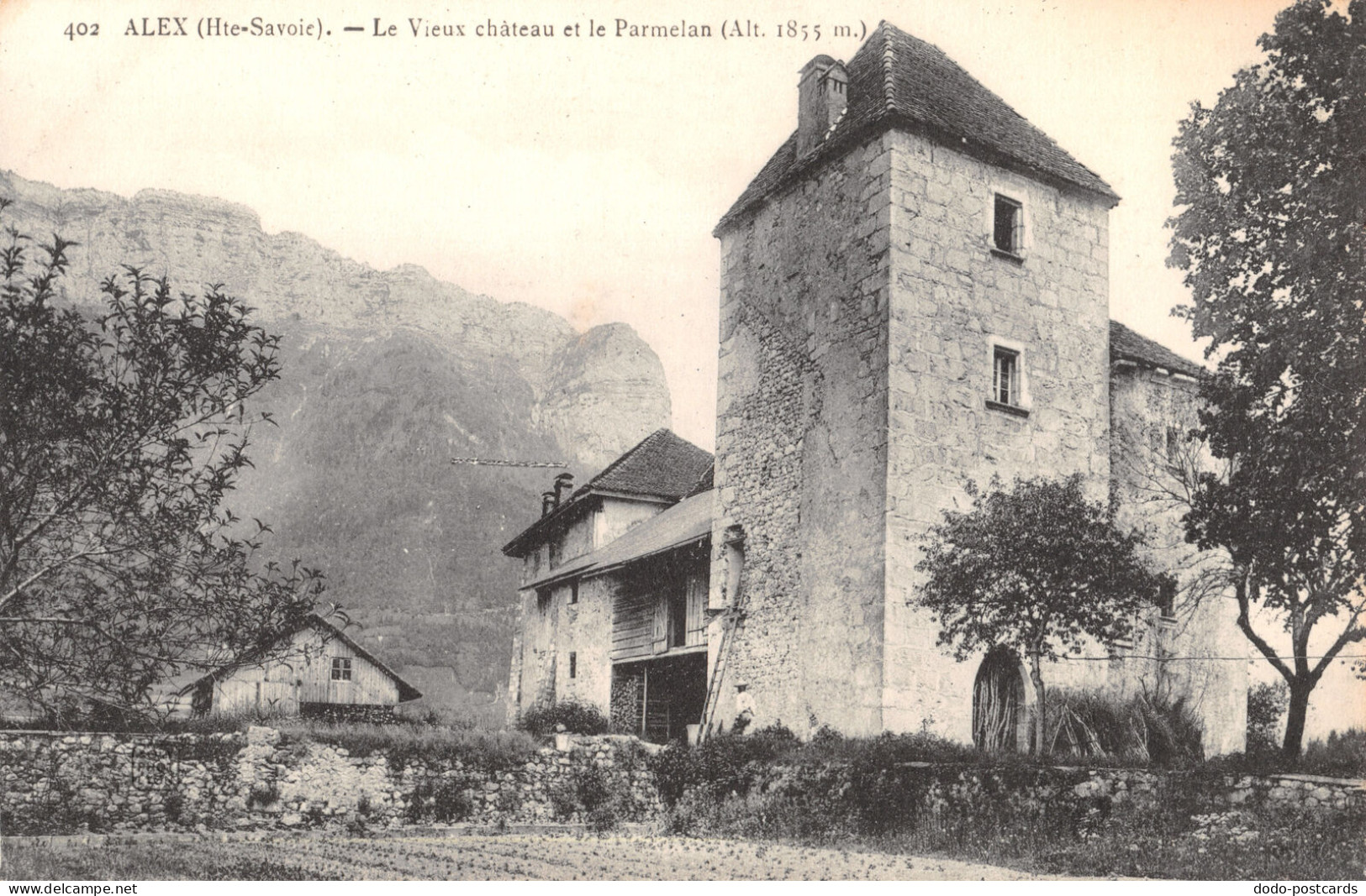 R334040 Alex. Hte Savoie. Le Vieux Chateau Et Le Parmelan. Alt. 1855 M. Sole Pho - Wereld