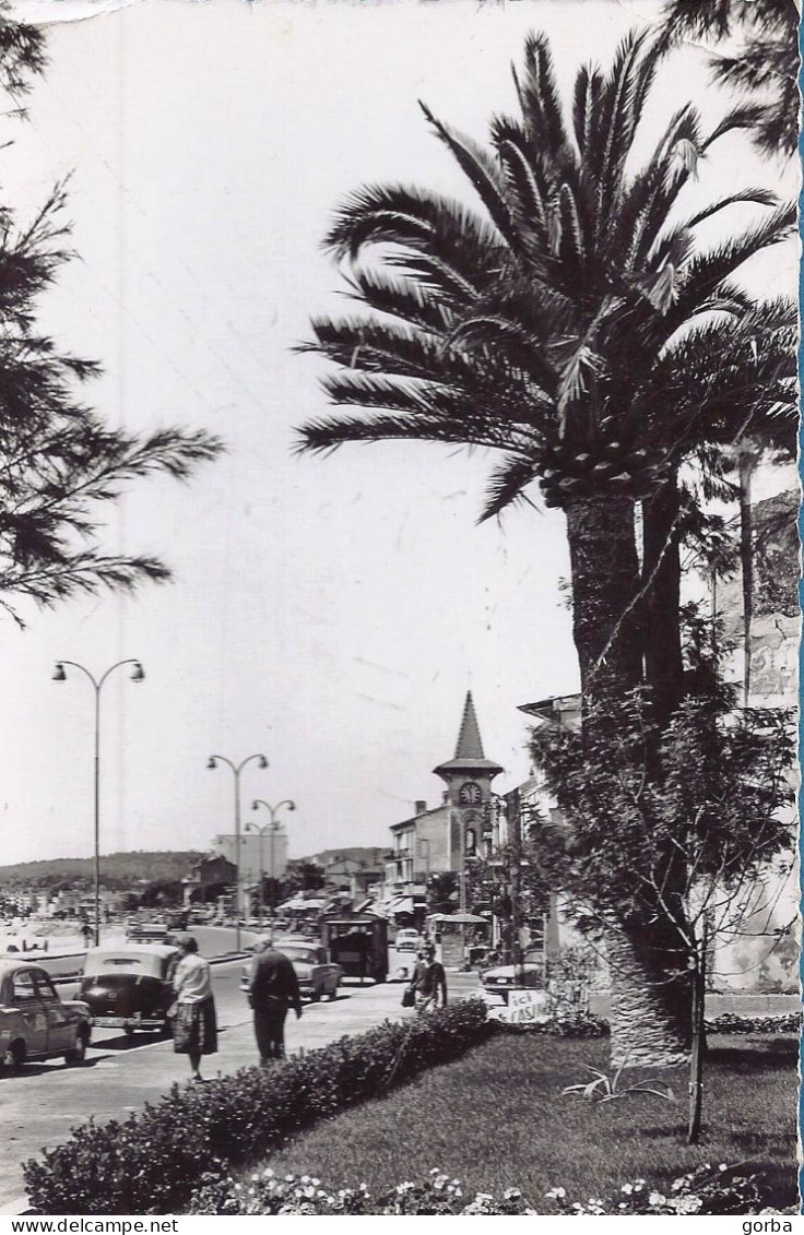 *CPA  - 06 - CAGNES Sur MER - CROS De CAGNES - La Promenade - Cagnes-sur-Mer