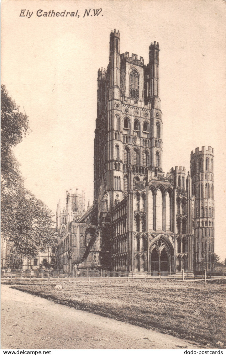 R335679 Ely Cathedral. N. W. J. F. Burrows. 1912. V. And S - Wereld