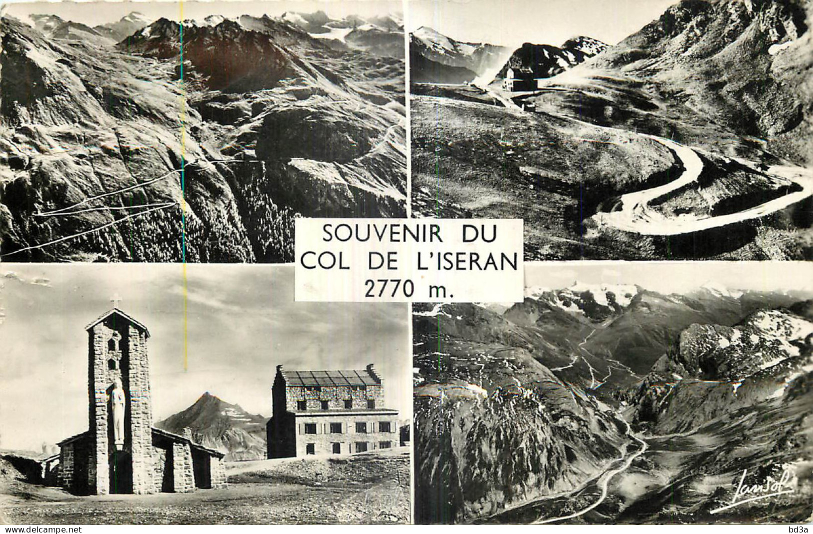 73 - SOUVENIR DU COL DE L'ISERAN - Otros & Sin Clasificación