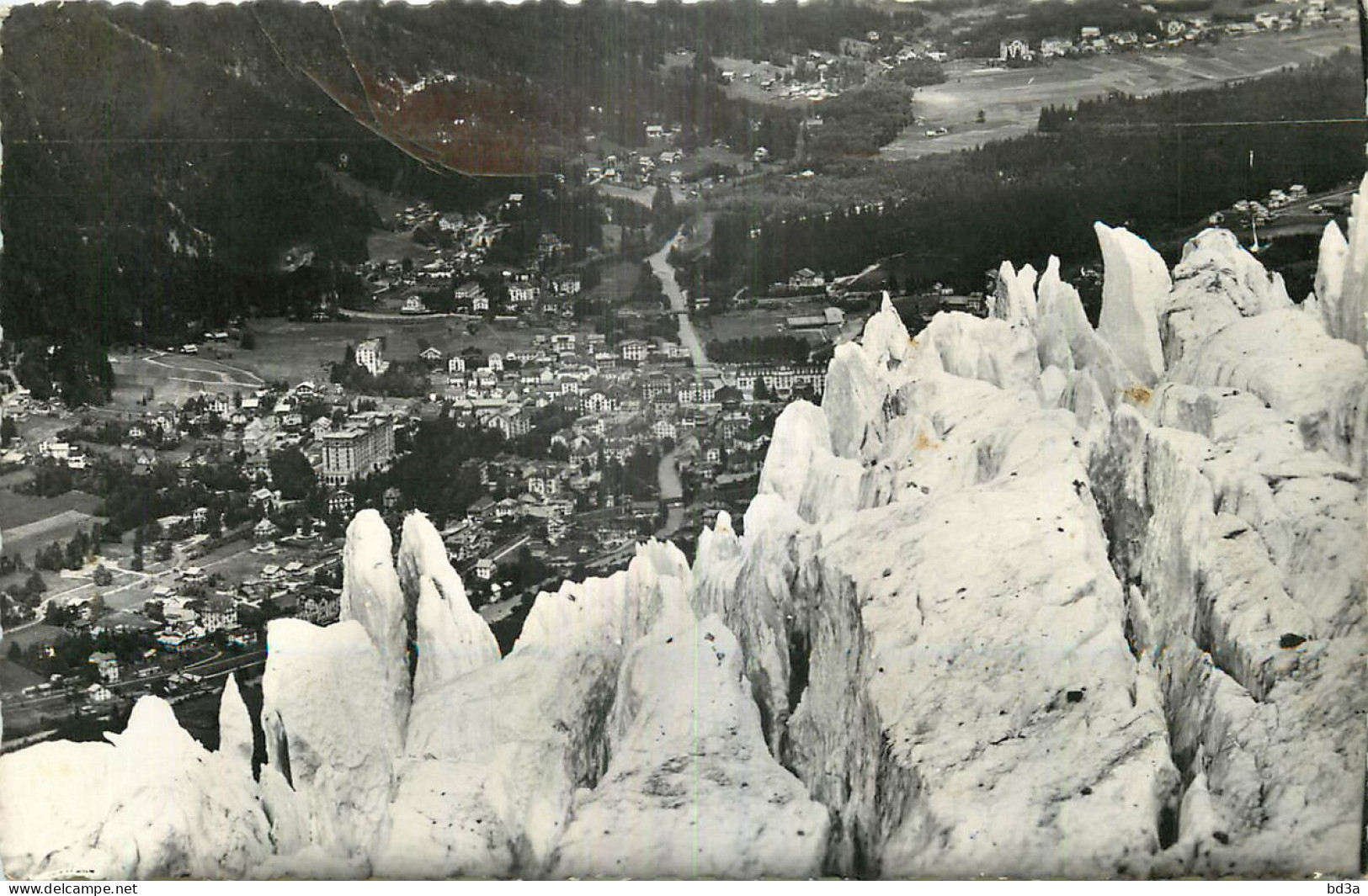 74 - CHAMONIX - LES PYRAMIDES DE GLACES DES BOSSONS - Chamonix-Mont-Blanc