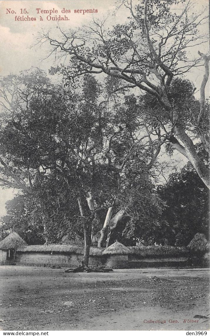 Afrique - Dahomey - Temple Des Serpents Fétiches à OUIDAH - Arbres - Dahome