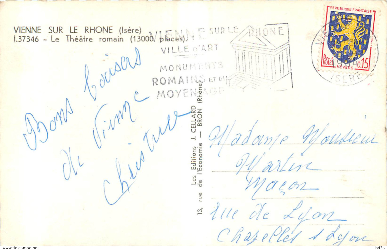 38 - VIENNE SUR RHONE - LE THEATRE ROMAIN - Vienne