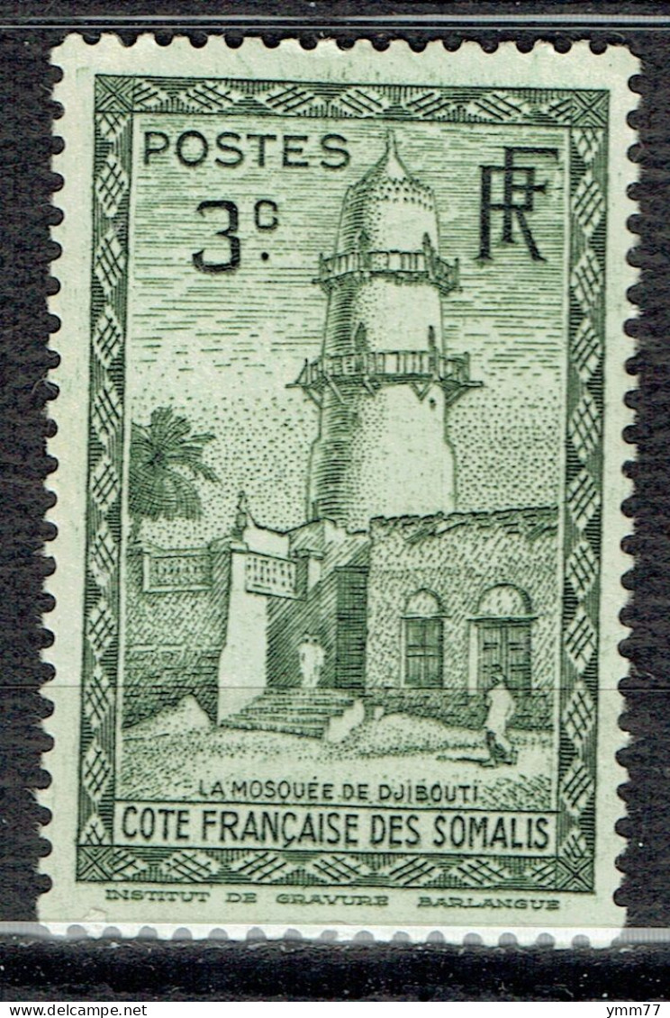 Série Courante : Mosquée De Djibouti - Unused Stamps