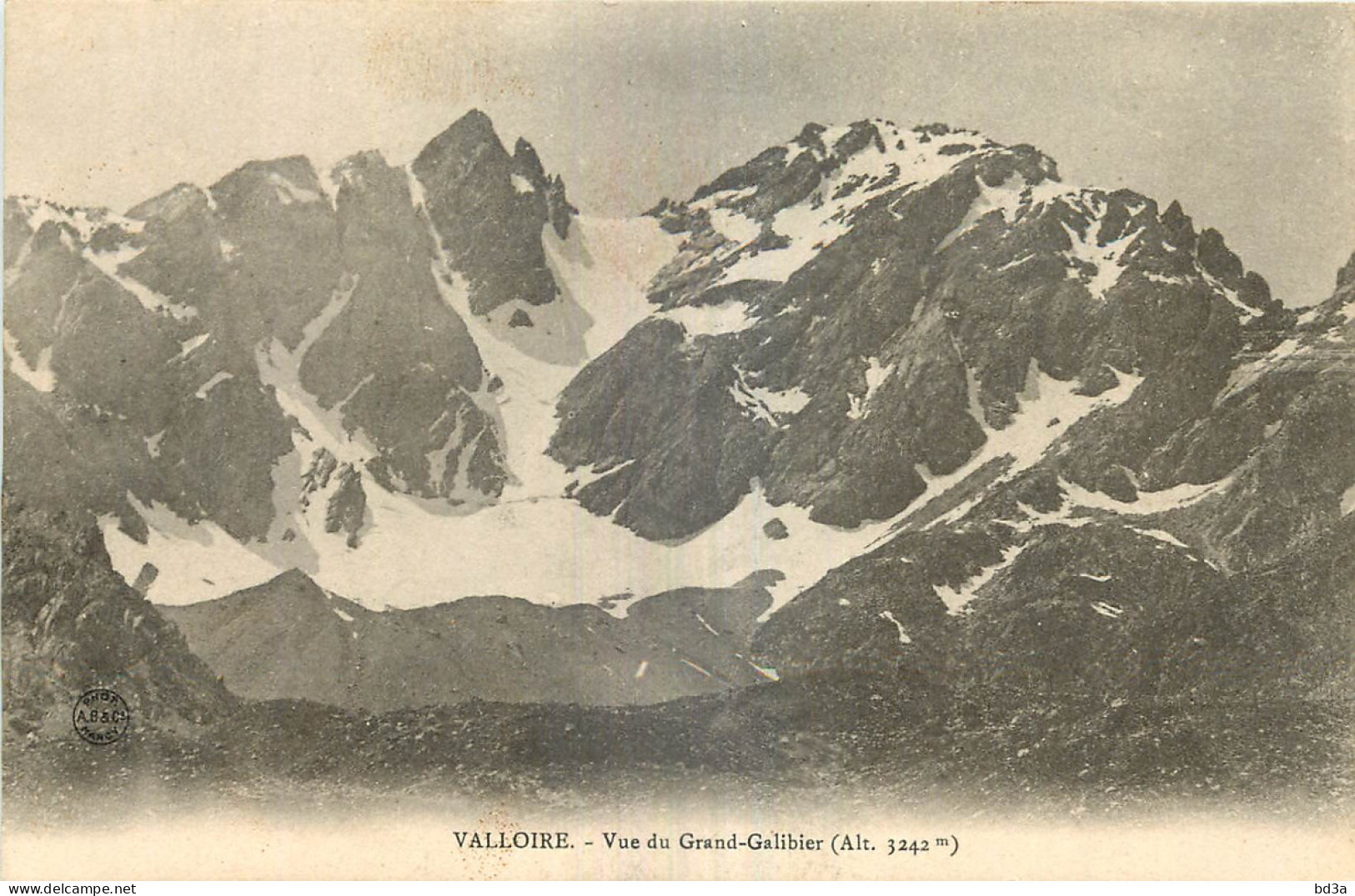 73 - VALLOIRE - VUE DU GRAND GALIBIER - Other & Unclassified