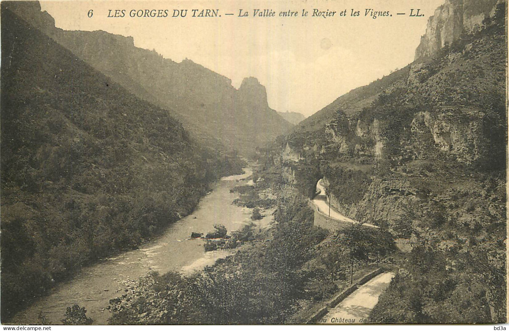  48 -  LES GORGES DU TARN - LA VALLEE ENTRE LE ROZIER ET LE VIGNES - Gorges Du Tarn